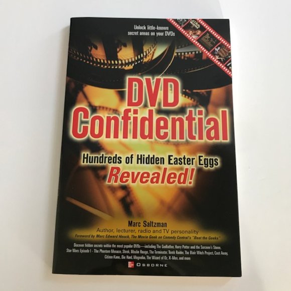 DVD Confidential: Hundreds of Hidden Easter Eggs Revealed Paperback Book - Picture 3 of 7